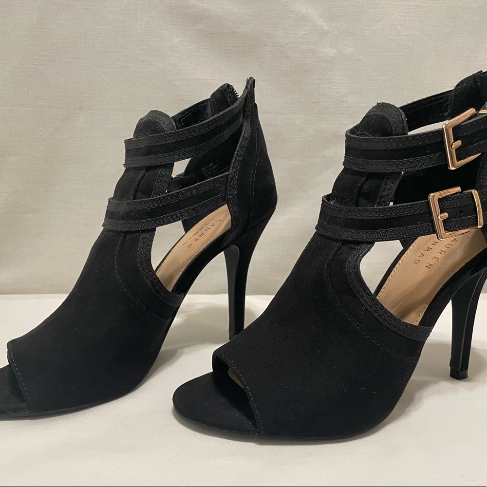 Size 8 black Lauren Conrad boots.